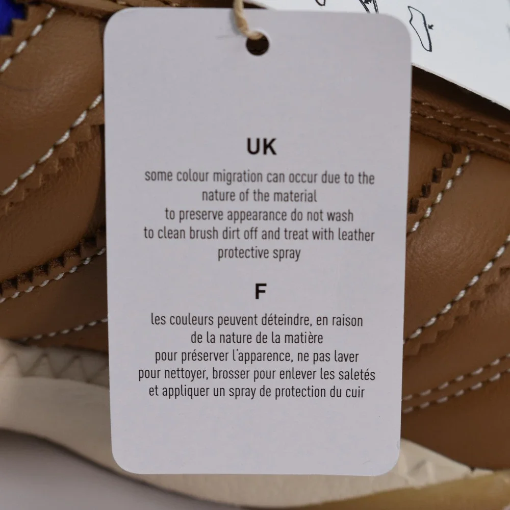 Wales Bonner x Adidas Millennium Samba Pony Nappa Sneakers Mens Size 11.5 IF6704 - Picture 9 of 10